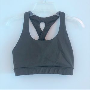 Lululemon olive sports bra